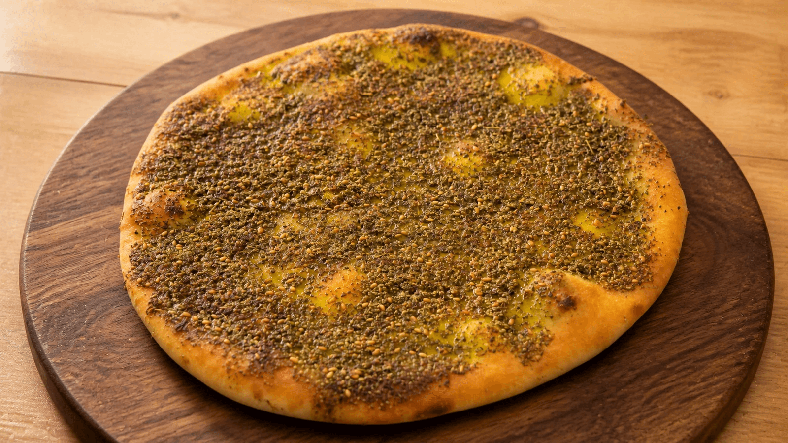 منقوشة زعتر بلدي